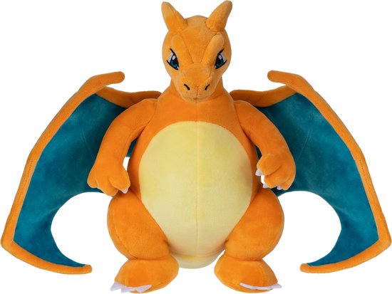 Jazwares Pokémon Knuffel Figure Charizard 30 cm Knuffeles