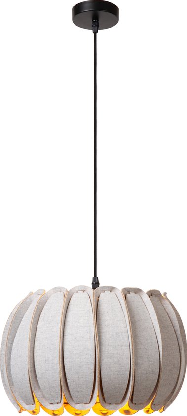Lucide SPENCER Lampe à suspension / Ø 30 cm - 1xE27 - Grijs