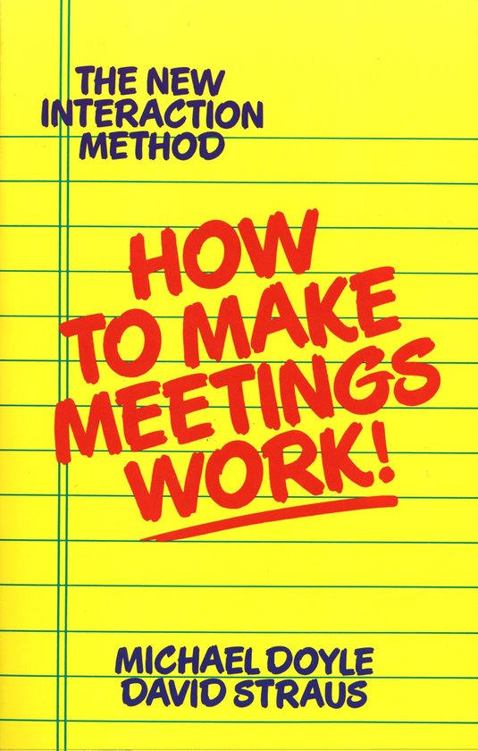 How to Make Meetings Work - cover