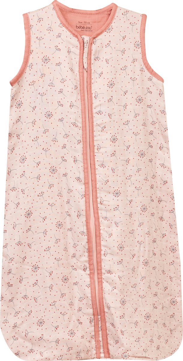 Bebe-Jou Hydrofiele Zomer Slaapzak Wish Pink 110 cm