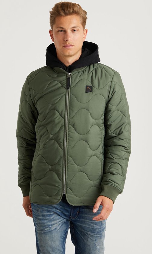 Chasin' Jas Winter jas Fantom Quilted Groen Maat M