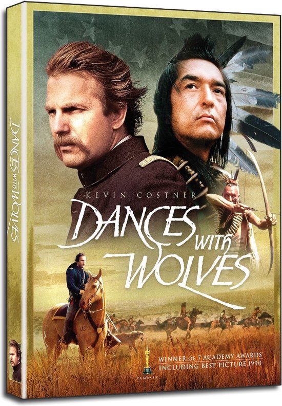 Danse avec les loups (1990, Blu-ray + DVD, Kevin Costner)