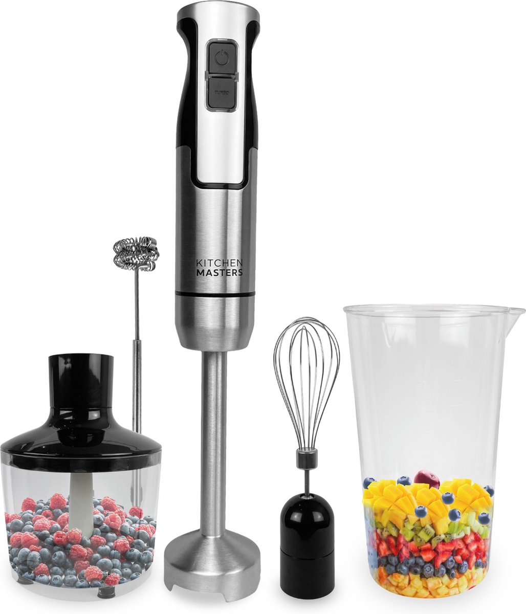 Mixeur plongeant - Mixeur plongeant - Robots de cuisine - Bâton de purée -  Zwart 