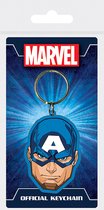 Marvel Avengers - Captain America - Hoofd - Sleutelhanger