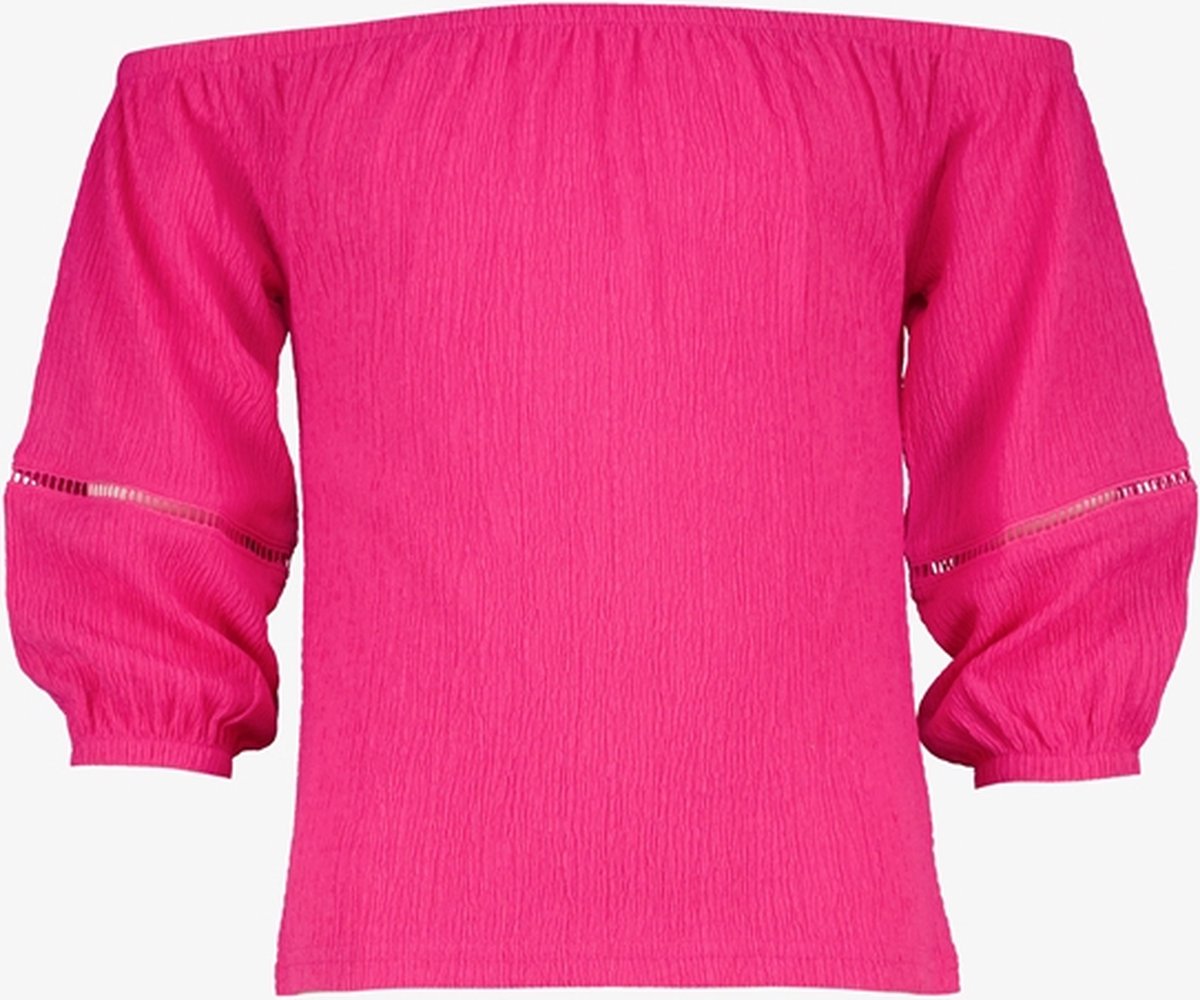 MyWay meisjes top roze met blote schouders - Maat 146/152