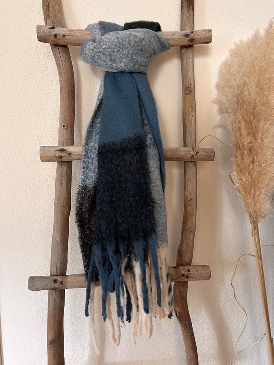 Heren Winterwol Warme Sjaal Kasjmier Geruite Warme Sjaals,Grijs 4,180 X 30 Cm,Constructive23