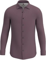 Desoto - Overhemd Kent Print Rood - Heren - Maat M - Slim-fit