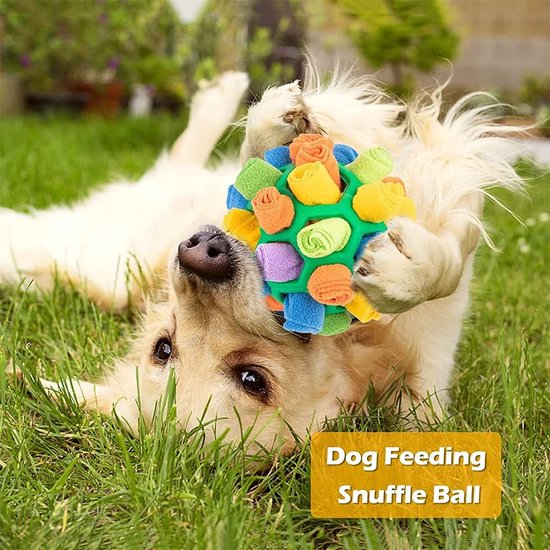 Snuffelbal voor honden, snuffeltapijt, snuffelspeelgoed Snuffelbal voor honden, snuffeltapijt, snuffelspeelgoed