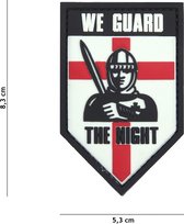 101 Inc Embleem 3D Pvc We Guard The Night Wit  9052