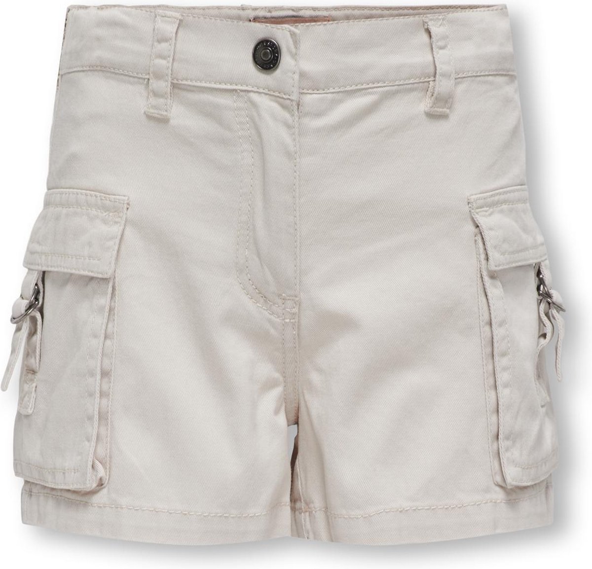ONLY KOGSTINE CARGO SHORTS OTW Meisjes Broek - Moonbeam - Maat 134