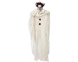 Killer clown hangdecoratie - 130 cm - Halloween - Halloween decoratie - Halloween versiering