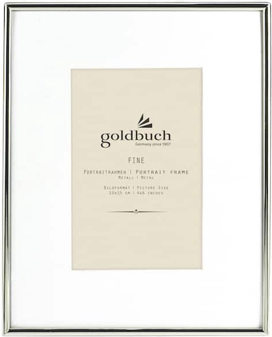 GOLDBUCH GOL-960042 Fine fotolijst 10x15 met passe-partout