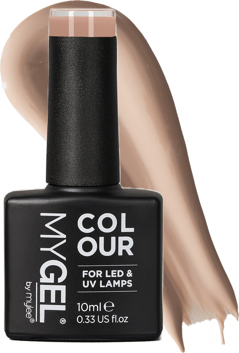 Mylee Gel Nagellak 10ml [Skinny Dipping] UV/LED Gellak Nail Art Manicure Pedicure, Professioneel & Thuisgebruik [Bare Elements Range] - Langdurig en gemakkelijk aan te brengen