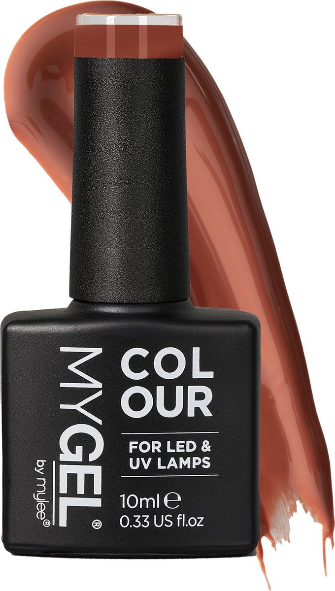 Mylee Gel Nagellak 10ml [Nudist Beach] UV/LED Gellak Nail Art Manicure Pedicure, Professioneel & Thuisgebruik [Bare Elements Range] - Langdurig en gemakkelijk aan te brengen
