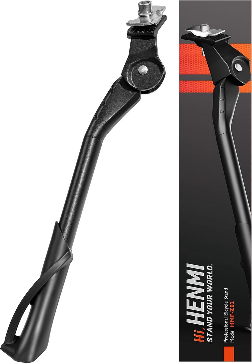 Béquille De Vélo Réglable 24-29 Pouces – Alliage Alu, Charge 35kg, Antidérapante, Pour VTT Et électrique