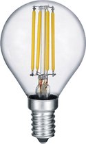 TRIO, Lichtbronnen, Lampe 1xE14, max.4,0 W Armatuur: Glas, Transparant helder Ø:4,5cm, H:8,0cm Dimbaar via schakelaar