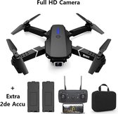 Nifkos Drone - Drone met camera en opbergtas - Drone met Camera voor Buiten/Binnen - Mini Drone - Drone voor Kinderen/Volwassenen - Inclusief 2 accu's