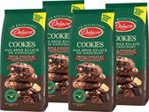 Delacre Cookies Triple Choco - biscuits triple chocolat - 136g x 4