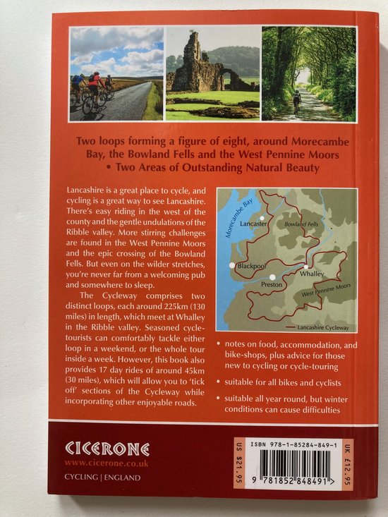 Lancashire Cycleway, Jon Sparks 9781852848491 Boeken bol