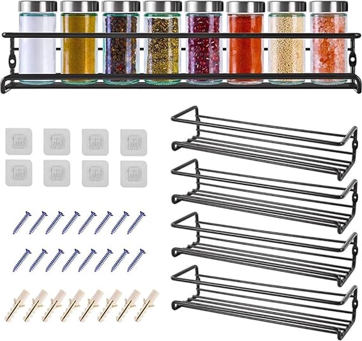 Spice rack, spice rack, spice shelves - Kruidenrek