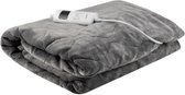 Oneiro’s Luxe Elektrische deken WARMY 180 x 130 cm - Verhitting bescherming - warmtedeken - onderdeken - winter - elektrische voetenwarmer - 1 persoons