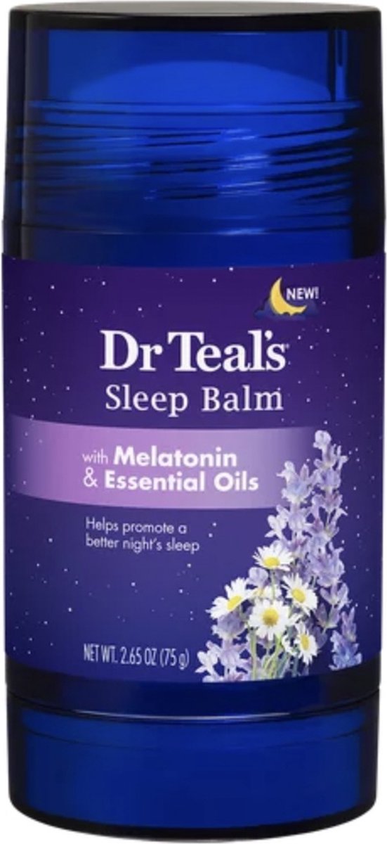 Dr Teal's - Melatonin Sleep Body Balm with Lavender & Chamomile Oils - 75gr