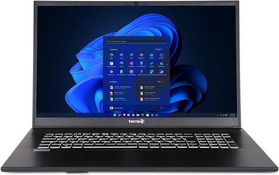 Terra Mobile 1716R 17.3" FullHD laptop - Intel Core i5-1334U - 64GB - 500GB M.2 SSD - Iris Xe Graphics - DVD±RW - Windows 11 Pro - Terra - Hoofdafbeelding
