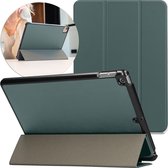iMoshion Tablet Hoes Geschikt voor iPad 7e, 8e, 9e genertie (2019/2020/2021) - 10.2 inch - iMoshion Trifold Bookcase - Donkergroen