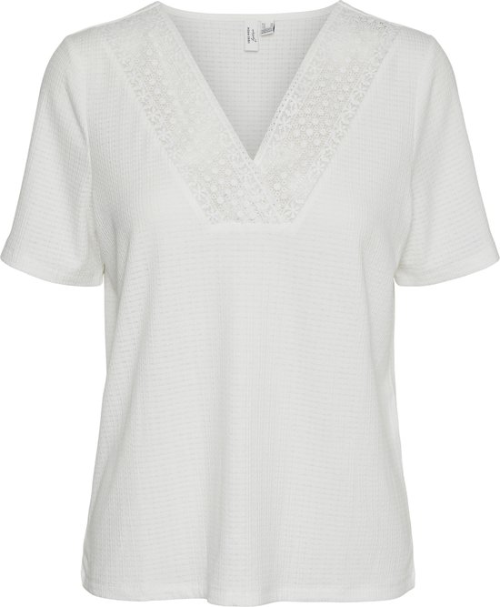 VERO MODA VMKERSEY S/ S T-SHIRT JRS BTQ T-shirt Femme - Taille XL