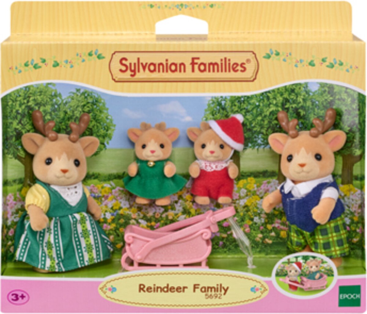 Sylvanian Families 5710 Ensemble de jeu Amis Joyeux Noël