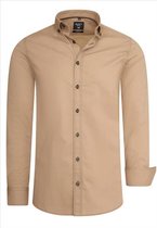 Heren overhemd - Rusty Neal - Camel - 11024