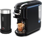5 in 1 Koffiemachine - Koffiezetapparaat - Koffie Automaat - Automatisch - Nespresso - Dolce Gusto - Koffiepoeder - Koffiepads - Zwart