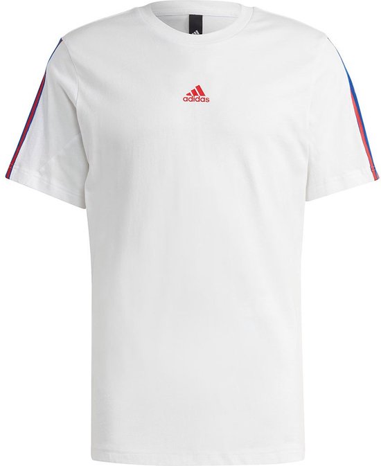 Adidas Bl T-shirt Met Korte Mouwen Wit / Regular Man