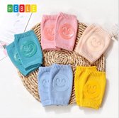 Genouillères - Genouillères pour bébé - 5 couleurs - 5 paires - Genouillères bébé - Ramper - Apprendre à ramper - Sécurité Bébé - Chaussettes hautes Heble®