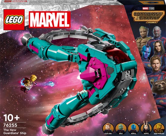 Foto: Lego marvel het schip van de nieuwe guardians of the galaxy constructie speelgoed set 76255