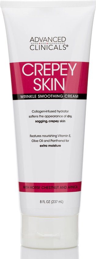 Crepey Skin Cream – Anti-Falten Creme Mit Kollagen & Hyaluron, Strafft Schlaffe Haut Am Körper