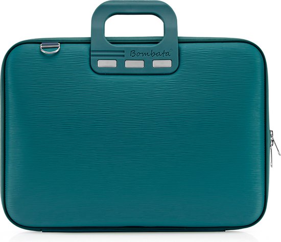 Bombata Wave' 15 inch Laptoptas - 15,6 inch - Groenblauw