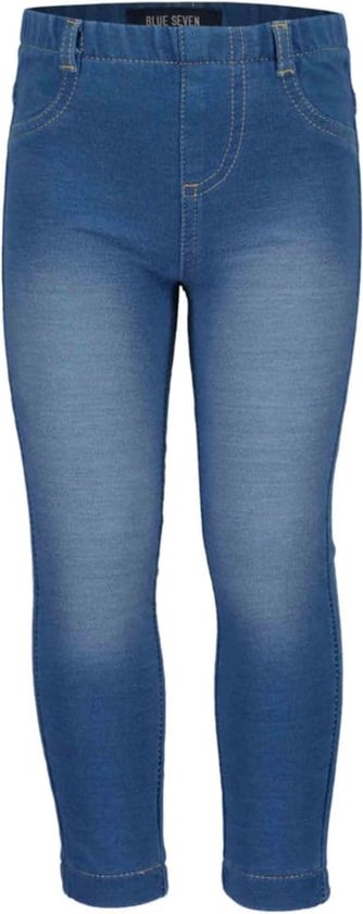Blue Seven-Kids Girls woven jeggings-jeansblue