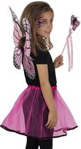 Funidelia | Vlinder Accessoireset voor meisjes en jongens  Dieren - Kostuum voor kinderen Accessoire verkleedkleding en rekwisieten voor Halloween, carnaval & feesten - Rood