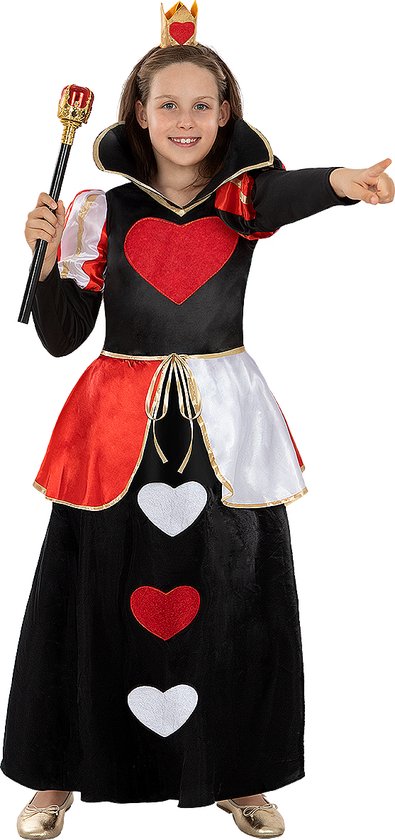 Funidelia  Costume Classique Reine de Cœur Pour filles Reine de