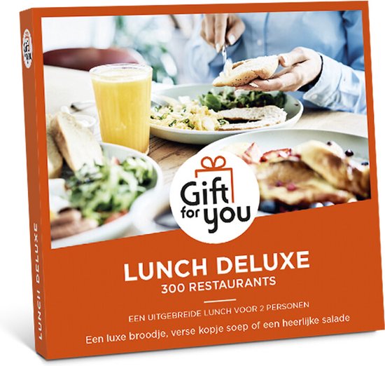 GiftForYou Cadeaubon - Lunch Deluxe cadeau geven
