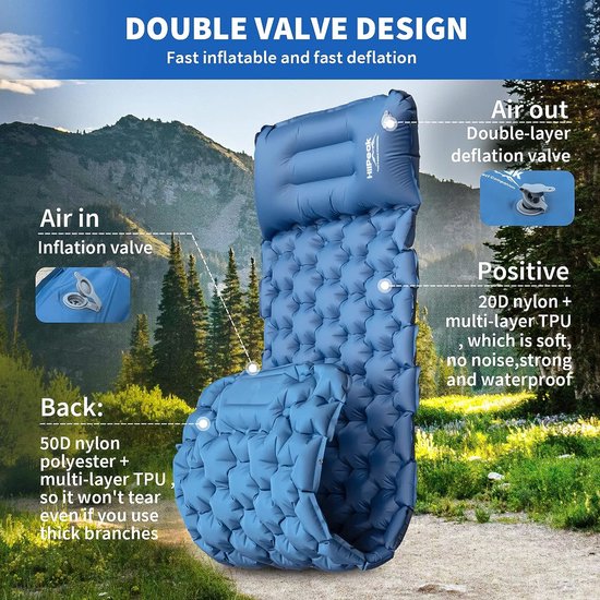 HiiPeak Camping Isomat: Ultiem Comfort voor Kampeeravonturen van HI — afbeelding 4