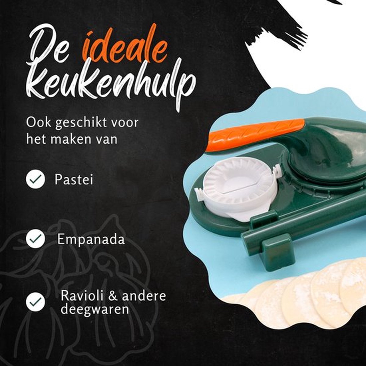 NAROSEBE 7 Stück Ravioli Former Edelstahl Ravioli Dumpling Maker Former Raviolirad Ausstecher Set Rund Dumpling Cutter Teigtaschenformer Ravioliformer Set Mit Holzgriff Fur Dumpling Machen