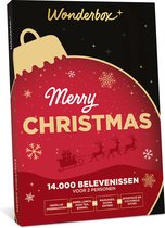 Wonderbox Cadeaubon Kerst - Merry Christmas