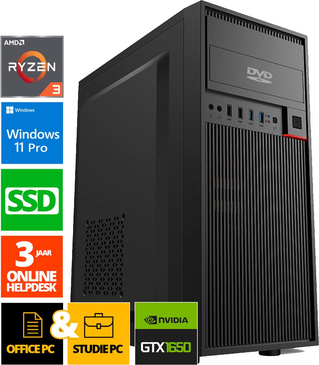 Office Computer - Ryzen 3 - 4096GB SSD - 64GB RAM - GTX 1650