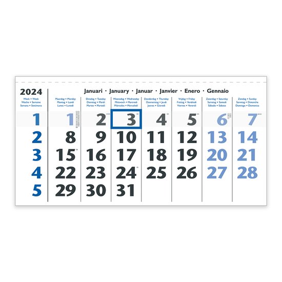 Calendrier mensuel à imprimer : visualiser clairement tout le mois !