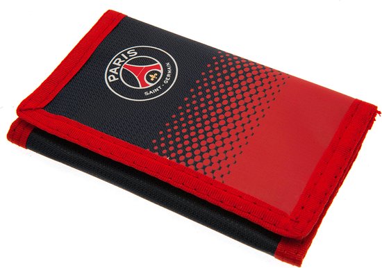 PSG portefeuille fade blauw/rood
