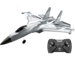 LUXWALLET SkyShow Pro – 2.4G RC Vliegtuig Drone – Straaljager Drone Met LED Verlichting – Waterbestendige Drone Met 2 Batterijen