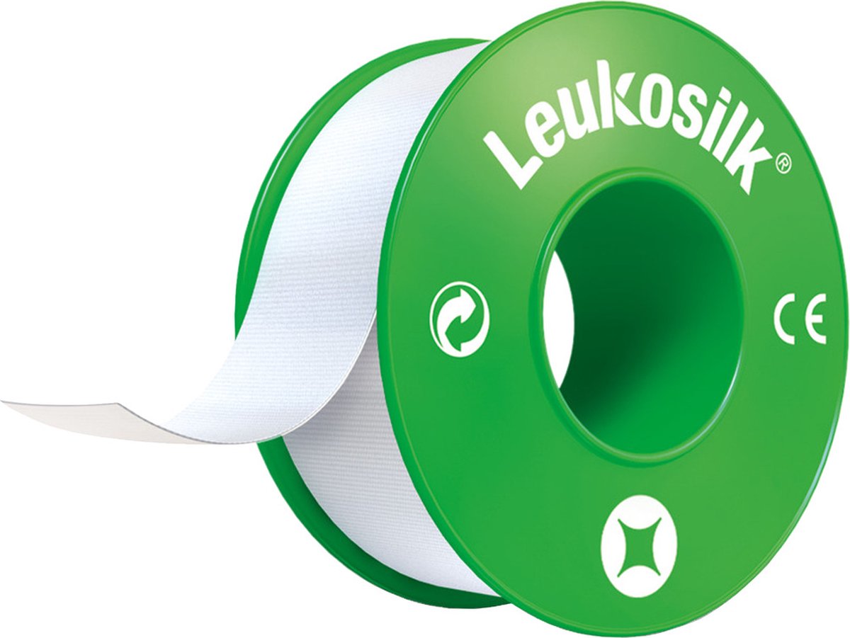 Goedkoopste Leukosilk Gevoelige Huid - 5 m x 1.25 cm - Pleisters