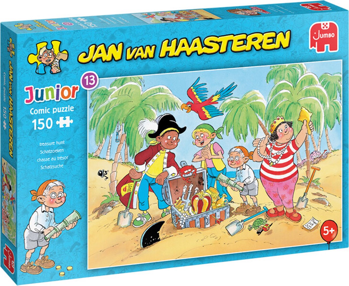 Jan Van Haasteren Puzzel Schatzoeken Junior 150 Stukjes